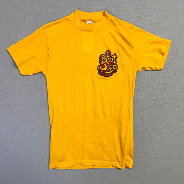 Vintage Brat Stop Bar 1970s T Shirt Size Small