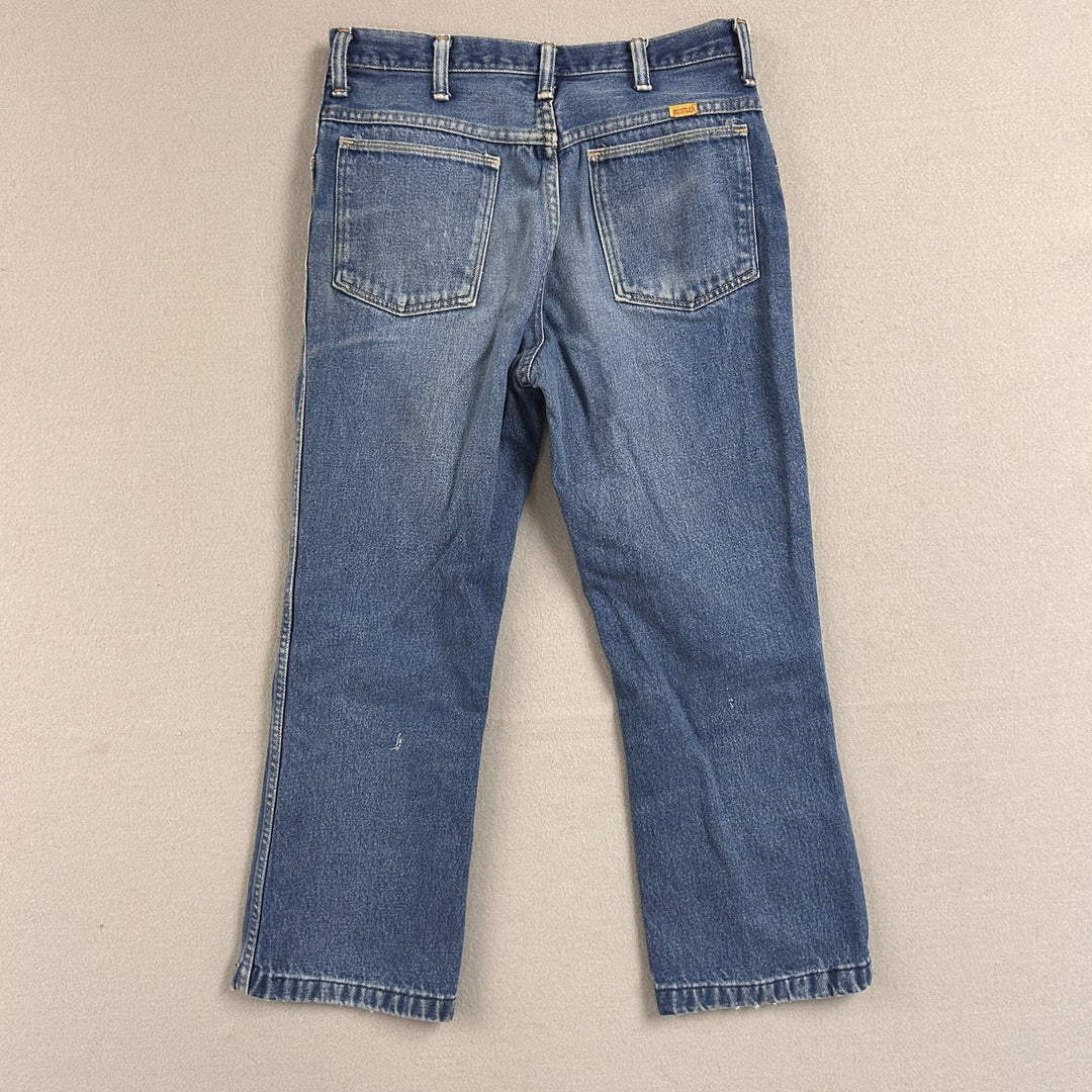 Vintage Rustler Faded cropped Jeans Size 30