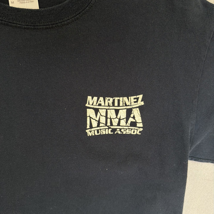 Vintage Martinez MMA Music Association T Shirt Size Medium