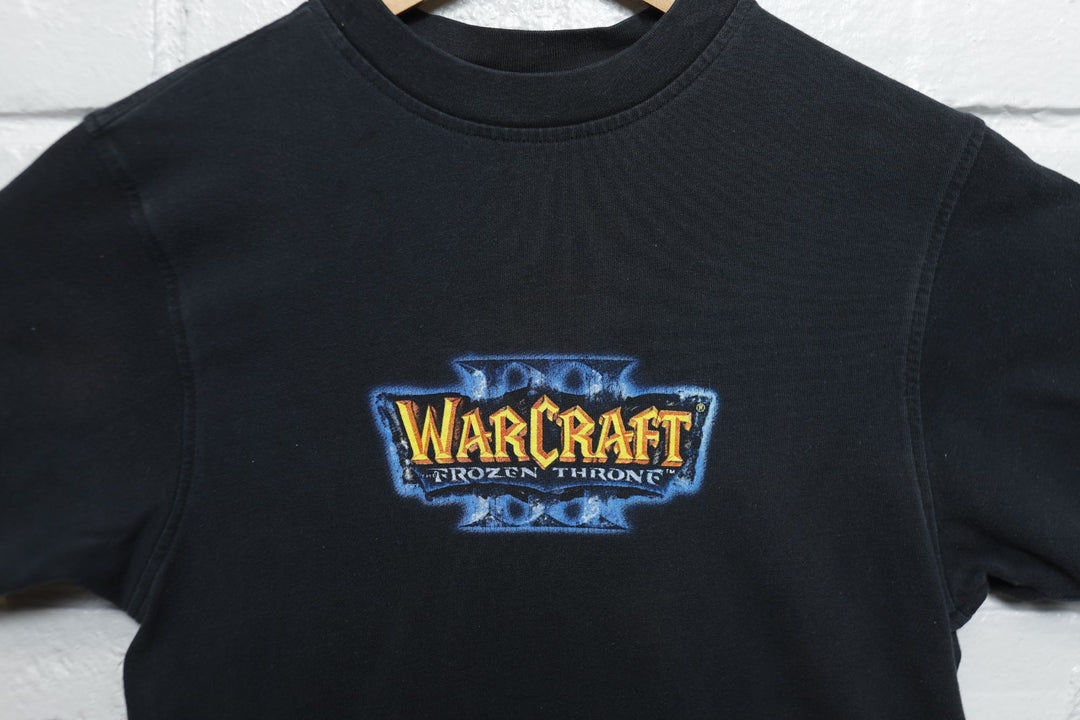 Warcraft 3 Frozen Throne Night Elf Vintage T Shirt Small 2000s