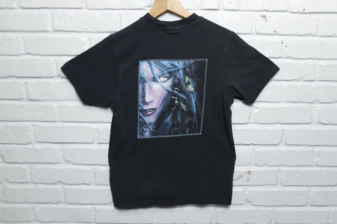 Warcraft 3 Frozen Throne Night Elf Vintage T Shirt Small 2000s