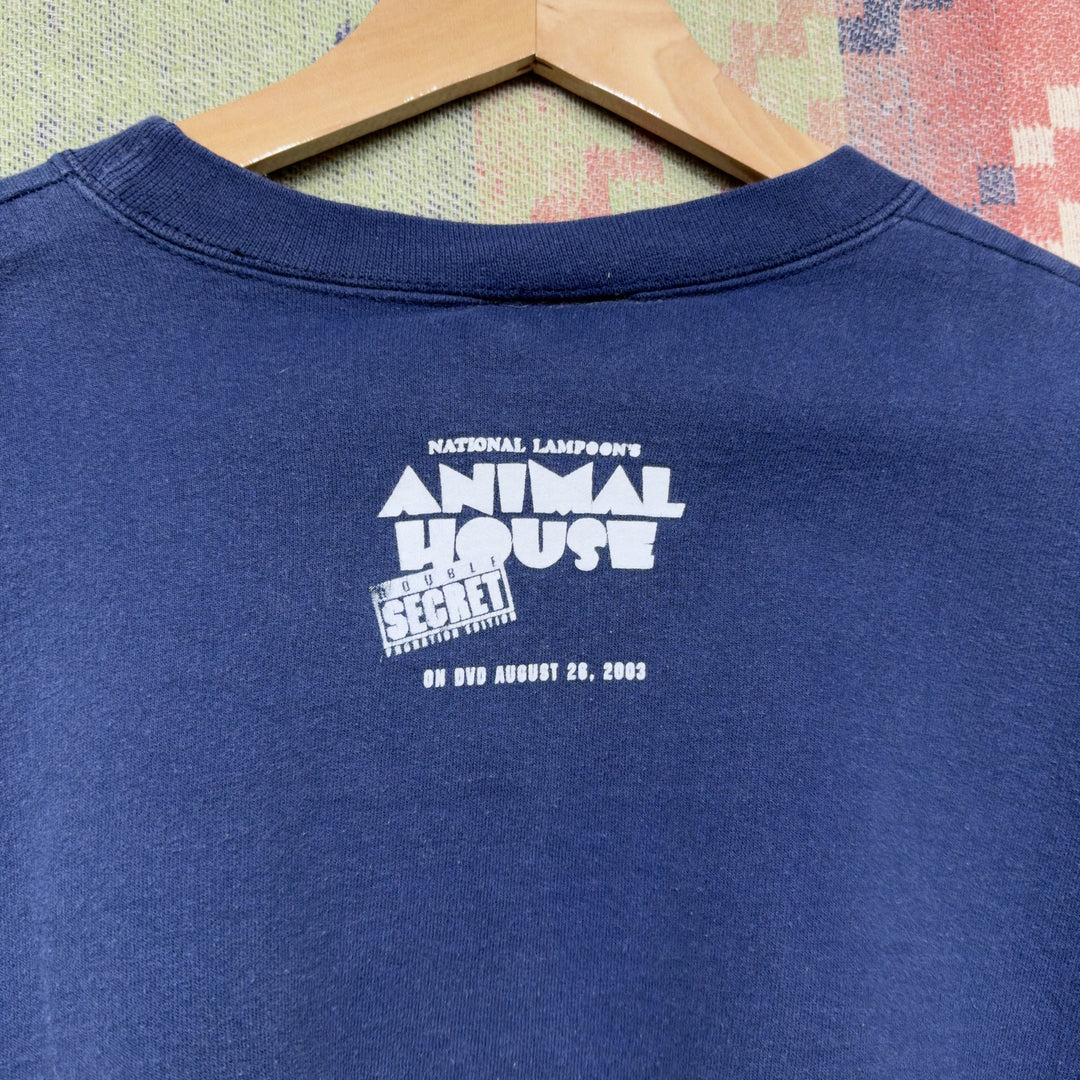 Vintage Animal House College 2000s Sweatshirt Size  Large