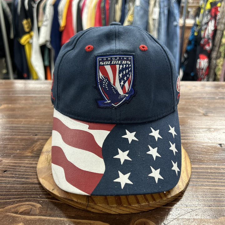 Jeff Gordon Honor our Troops Vintage Strap Back Hat 2000s