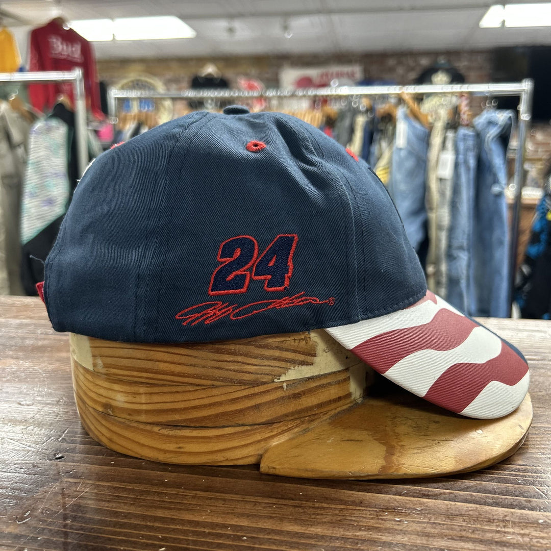 Jeff Gordon Honor our Troops Vintage Strap Back Hat 2000s