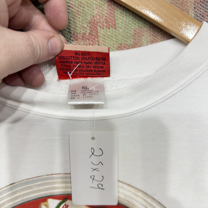 Coca Cola Vintage Sweatshirt Size XL 90s