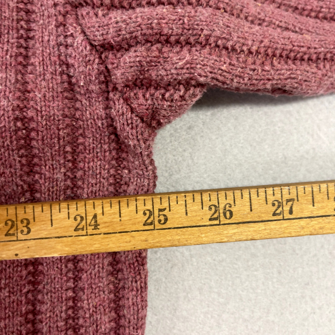 Vintage Structure Red Sweater Size XL