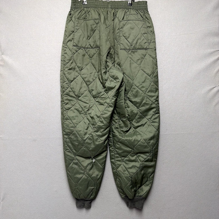 Vintage US Military Vietnam Era Quilted Flight Pants Size Large