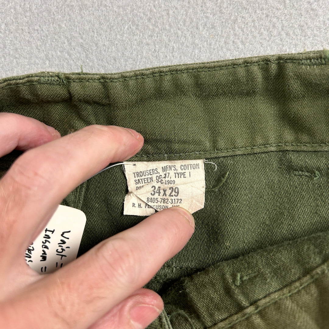 Vintage OG 107 Military Field Pants Size 32