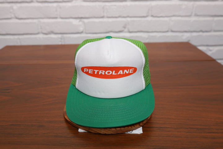 80s petrolane green trucker hat