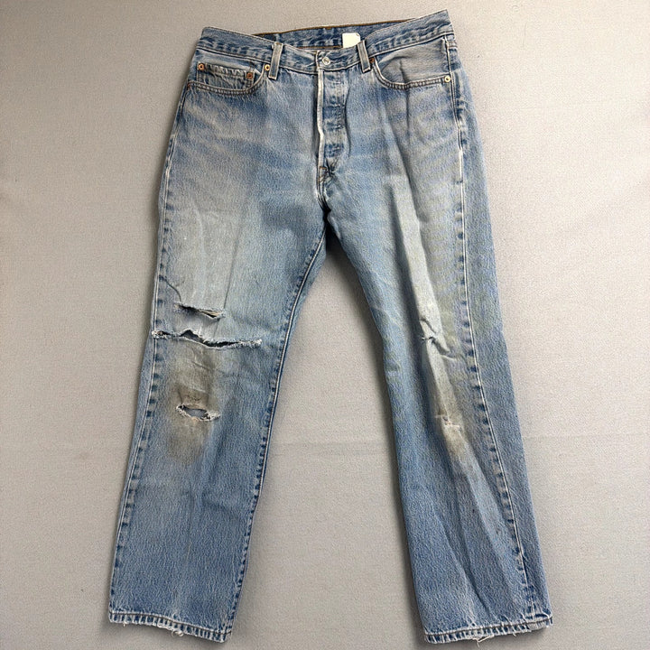 Vintage Levi's 501 Y2K Button Fly Jeans Size 33