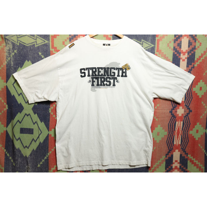 Akademiks Strength First Vintage T Shirt XXXL 2000s