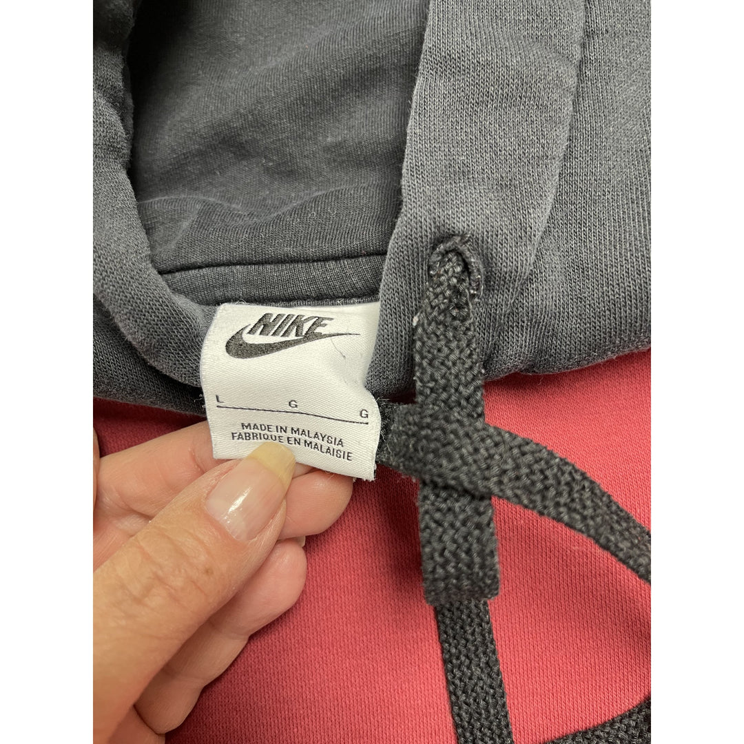 Men's Nike Arkansas Razorbacks Color Block Hoodie Size Large