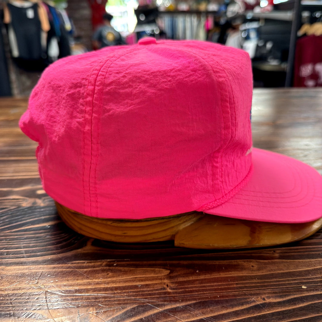 Vintage Chevy Heartbeat of America Pink Nylon Hat