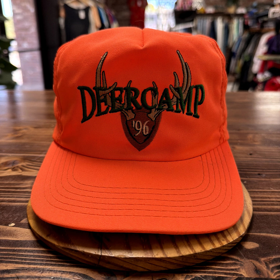 Deercamp 96 Orange Snapback Hat