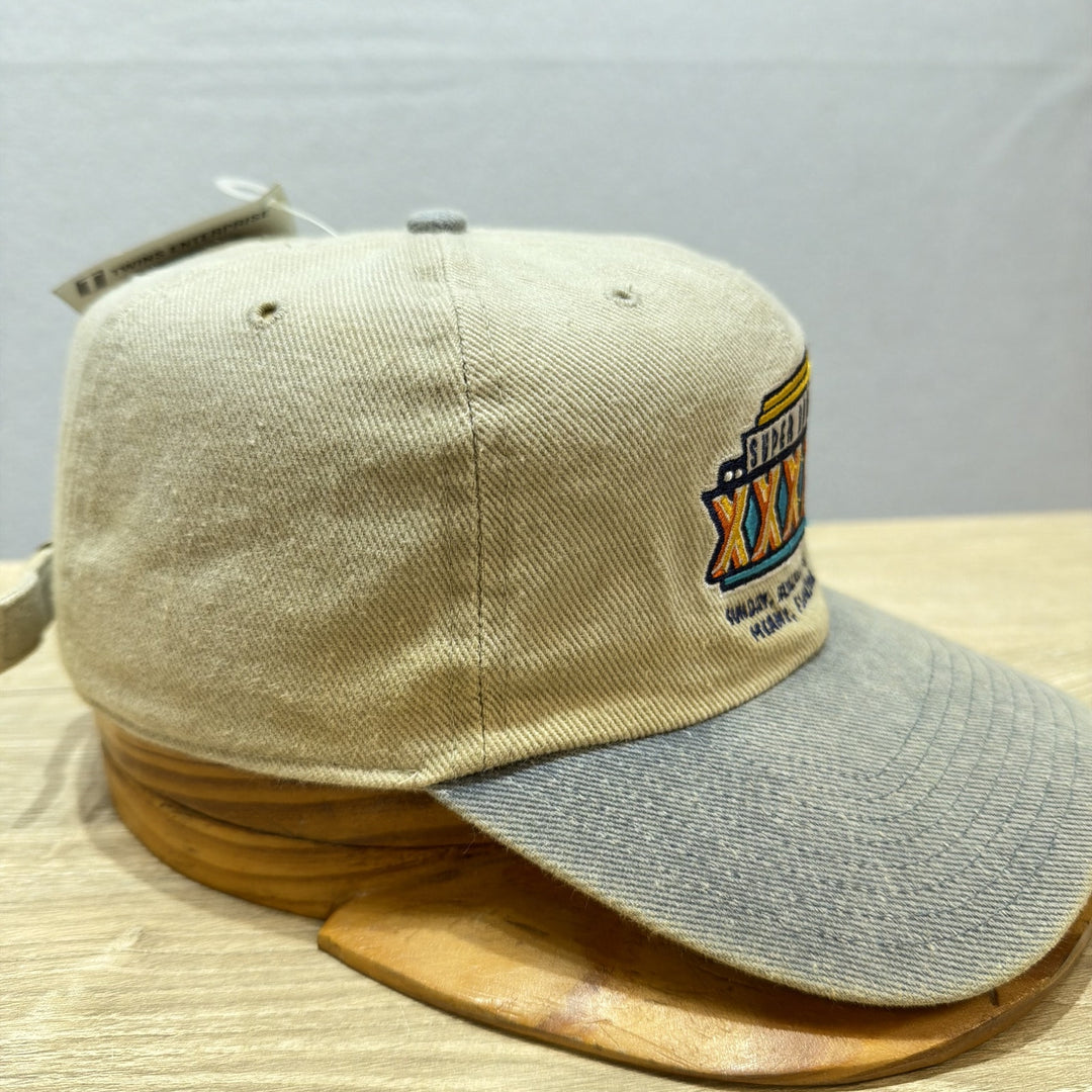 Vintage 90s Super bowl 33 Strap Back Hat