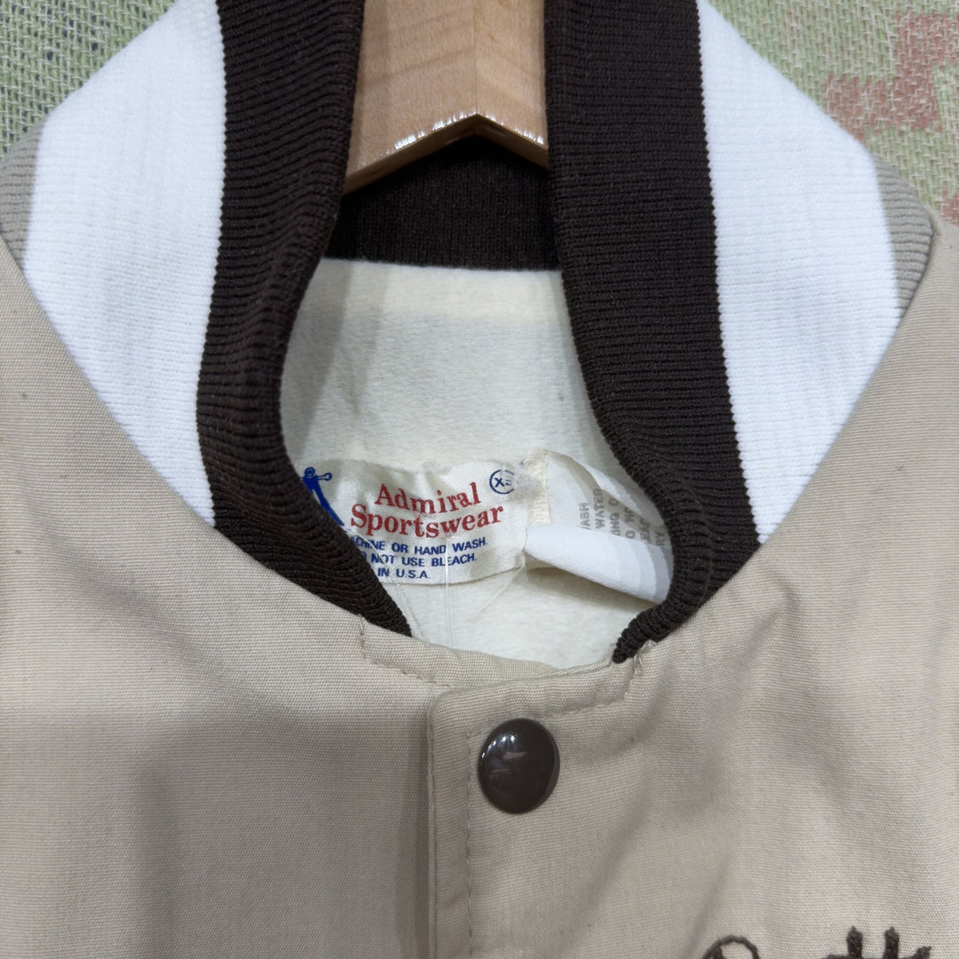 Wes Cook Insurance Vintage Chain stitch Jacket XS 70s