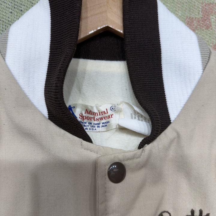 Wes Cook Insurance Vintage Chain stitch Jacket XS 70s