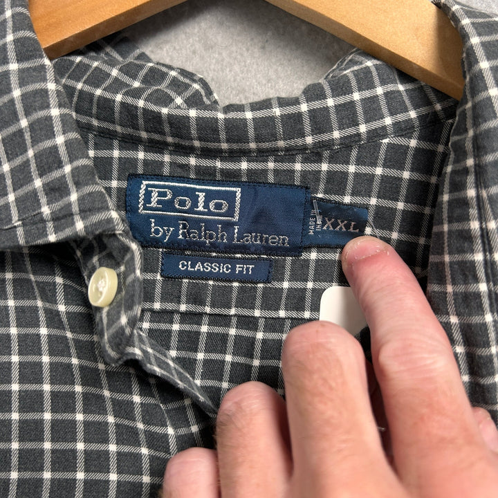 Vintage Polo Ralph Lauren Plaid Shirt Size XXL