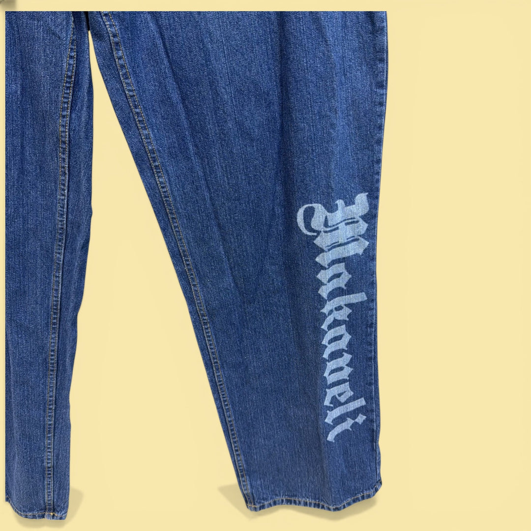 Vintage 2000s Makaveli Tupac Jeans Size 42