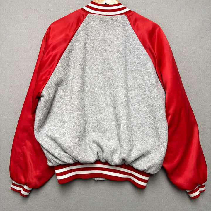 Vintage Glen Dee Fleece Lined Bomber Jacket Size Large
