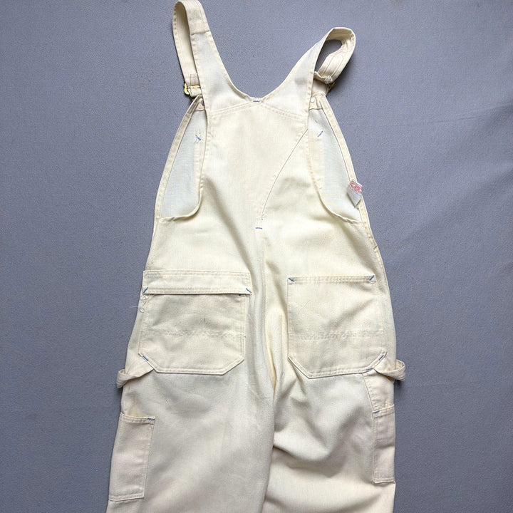 Vintage Sears Toughskins Union Made Painters Overalls Size 34