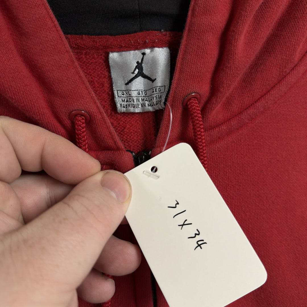 Vintage Air Jordan Nike Y2K 4XL Full Zip Hoodie