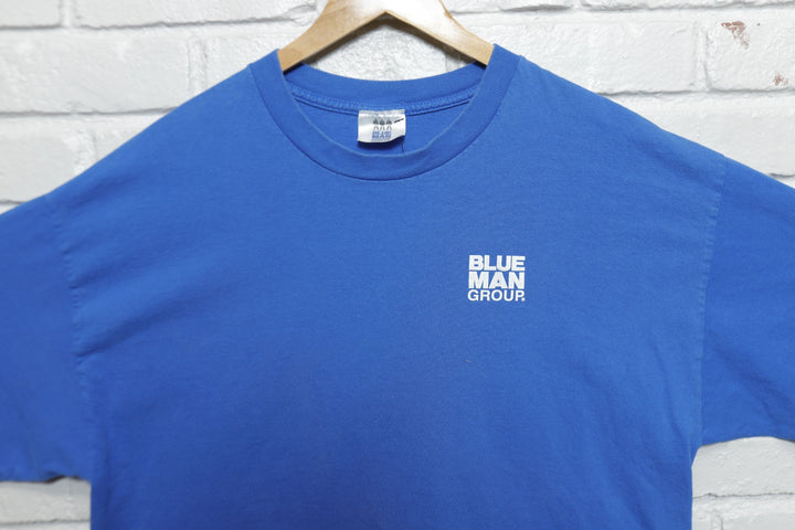 Blue Man Group Vintage Band T Shirt 2000s XL