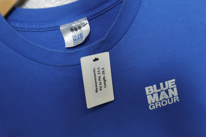 Blue Man Group Vintage Band T Shirt 2000s XL