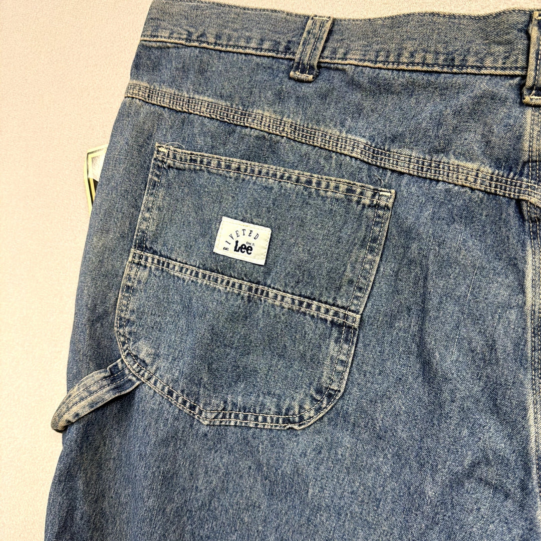 Vintage Lee Riveted Carpenter Jeans Size 50