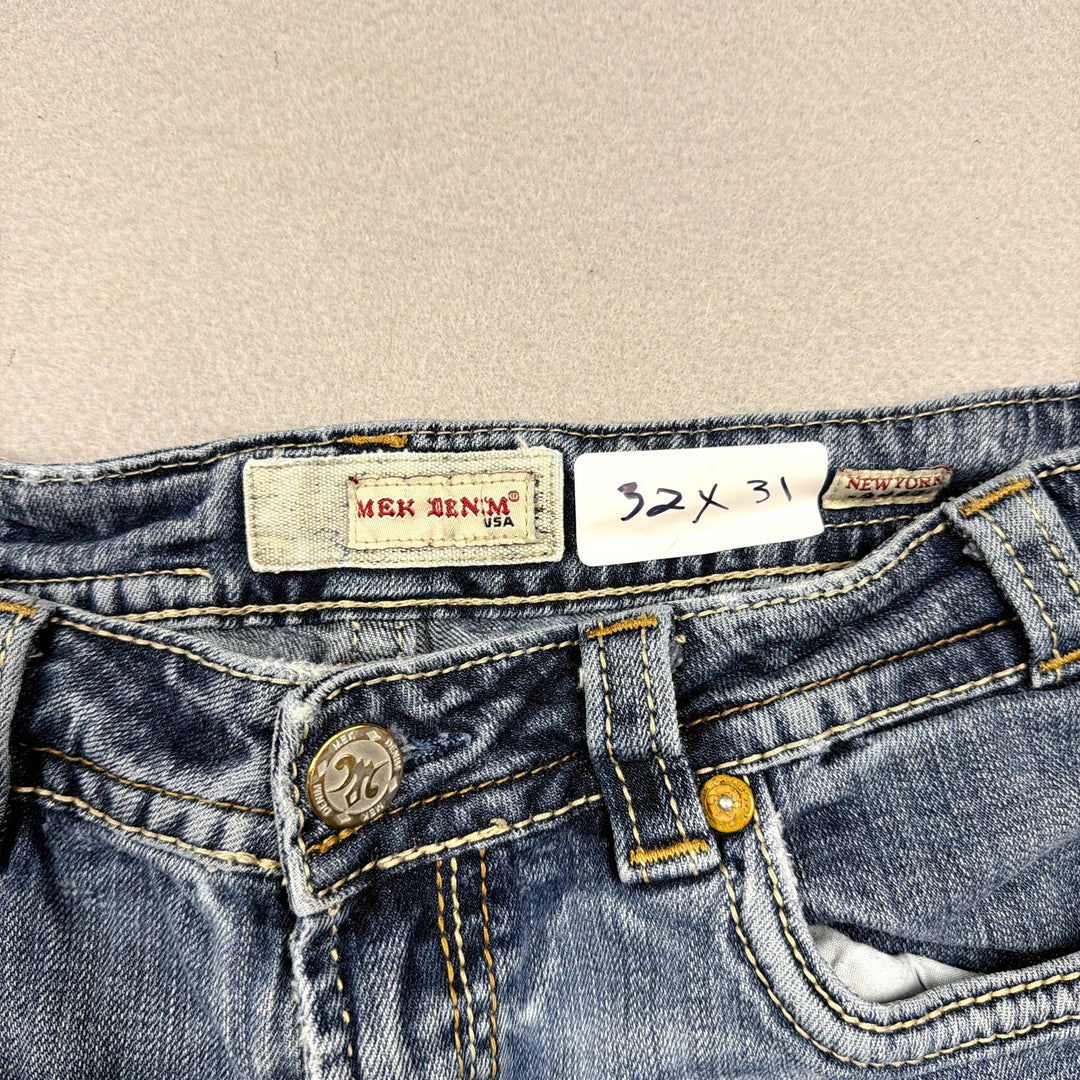 Vintage Mek Low Rise Denim Jeans Size 32