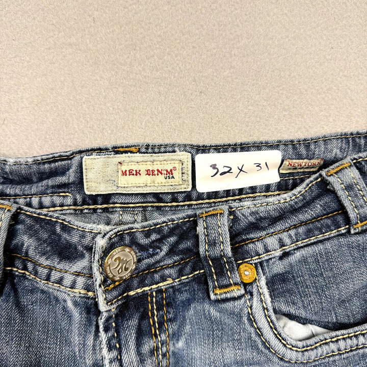 Vintage Mek Low Rise Denim Jeans Size 32