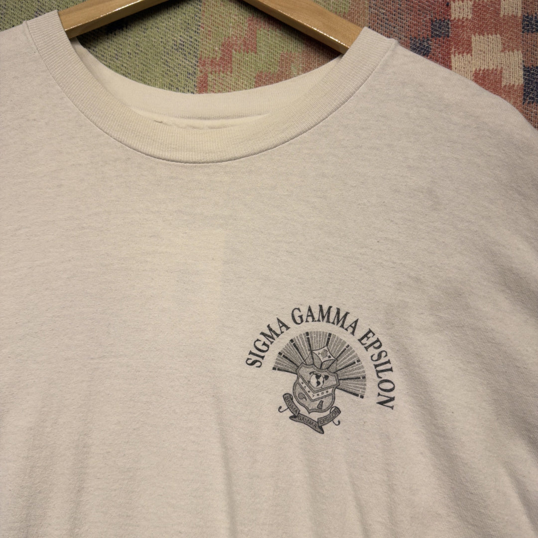 Sigma Gamma Epsilon Vintage Arkansas T Shirt Size  XXL 90s