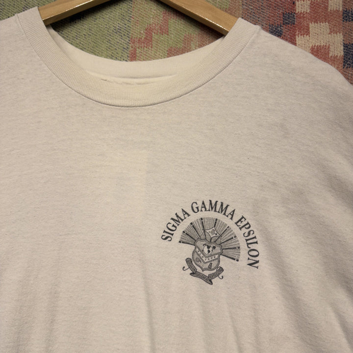 Sigma Gamma Epsilon Vintage Arkansas T Shirt Size  XXL 90s