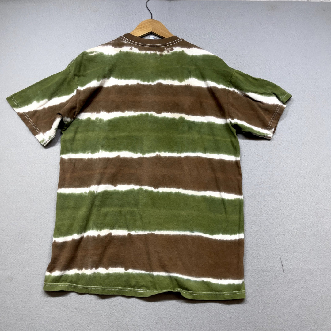 Vintage Tie Dye Frogs Galveston T Shirt Size Large