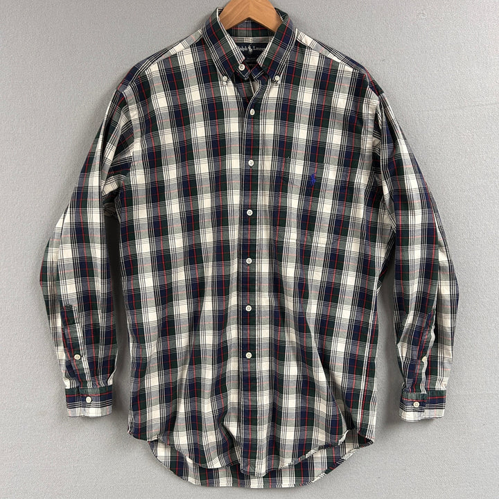 Vintage Polo Ralph Lauren Blaire Plaid Shirt Size Small