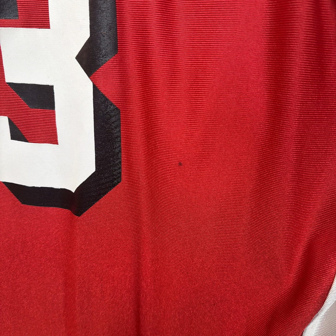 Vintage Wilson Red Devils Basketball Jersey Size XL