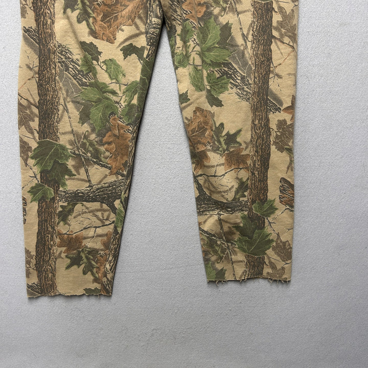 Vintage Jerzees Realtree Camo Sweat Pants Size XL