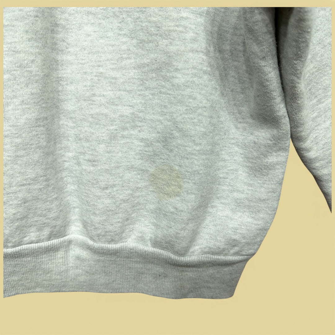 Vintage Husky Dog Sledding 90s Sweatshirt Size Small