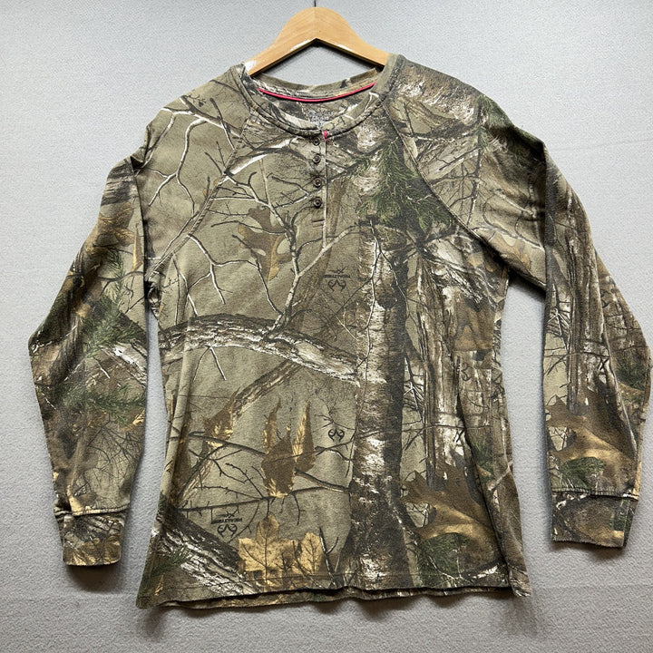 Real Tree Camo Shirt Size L