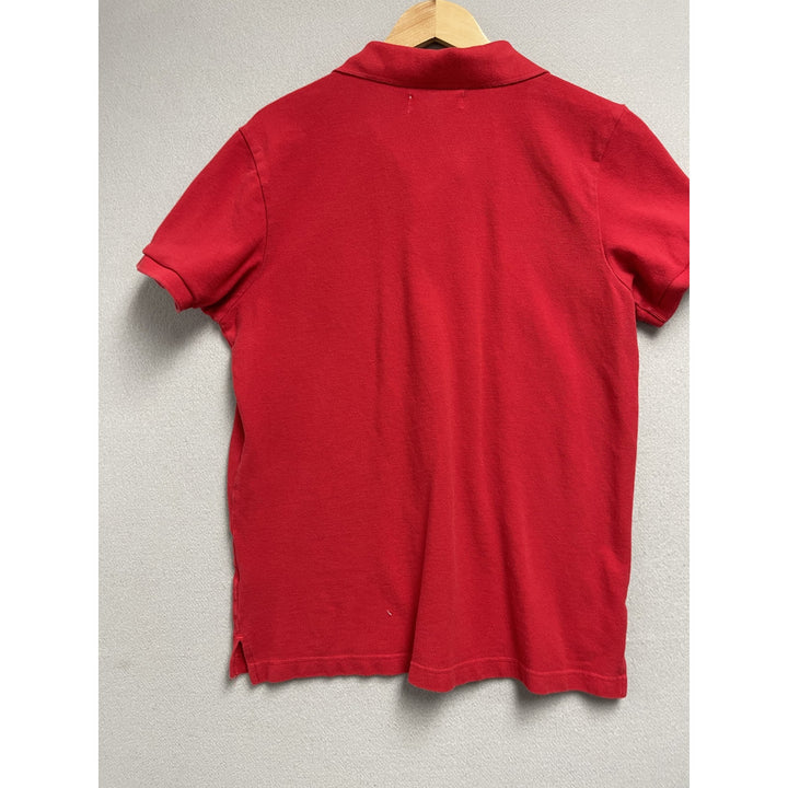 Y2K Aeropostale Red Polo Shirt Size Large