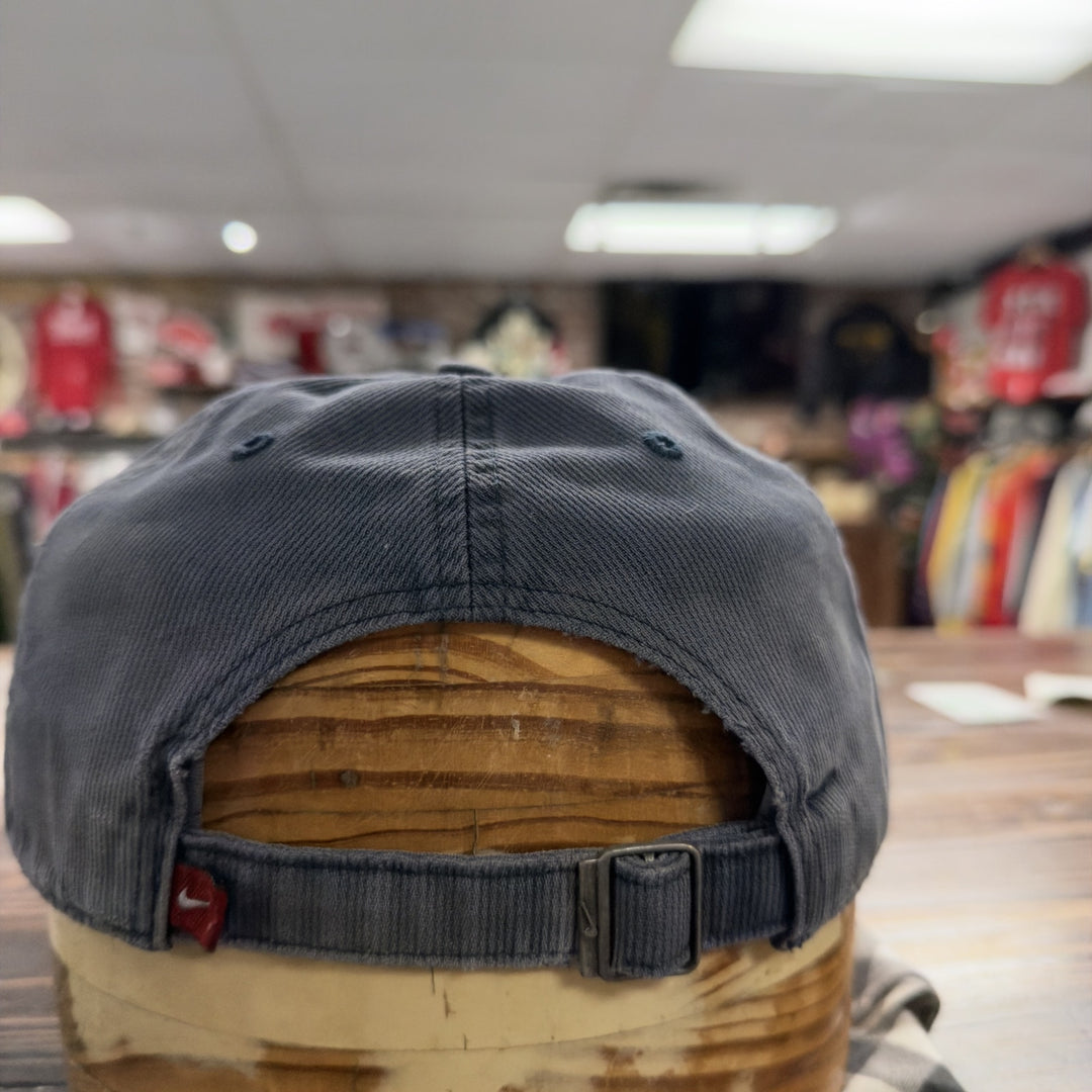 Nike Vintage Distressed Blue Strap Back Hat 2000s