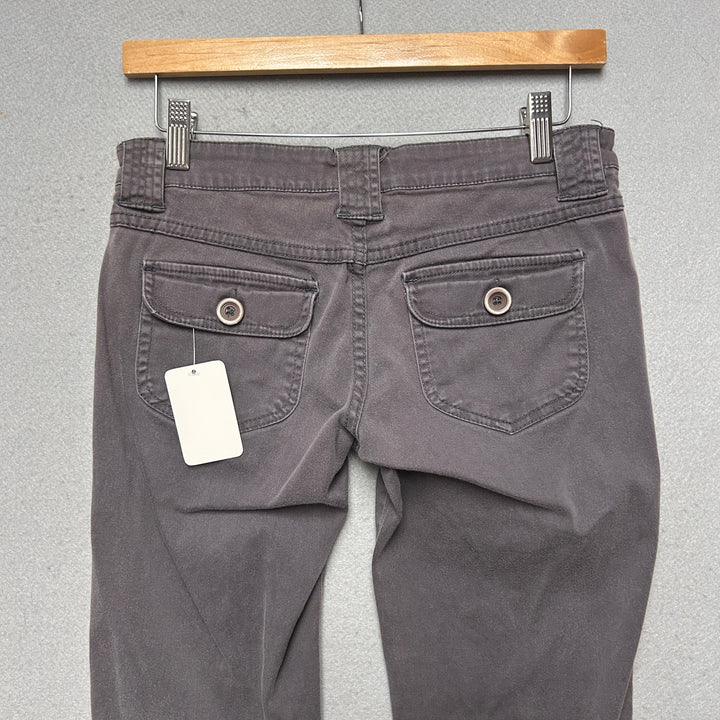 Vintage BeBop Flared Y2K Gray Pants Size 3