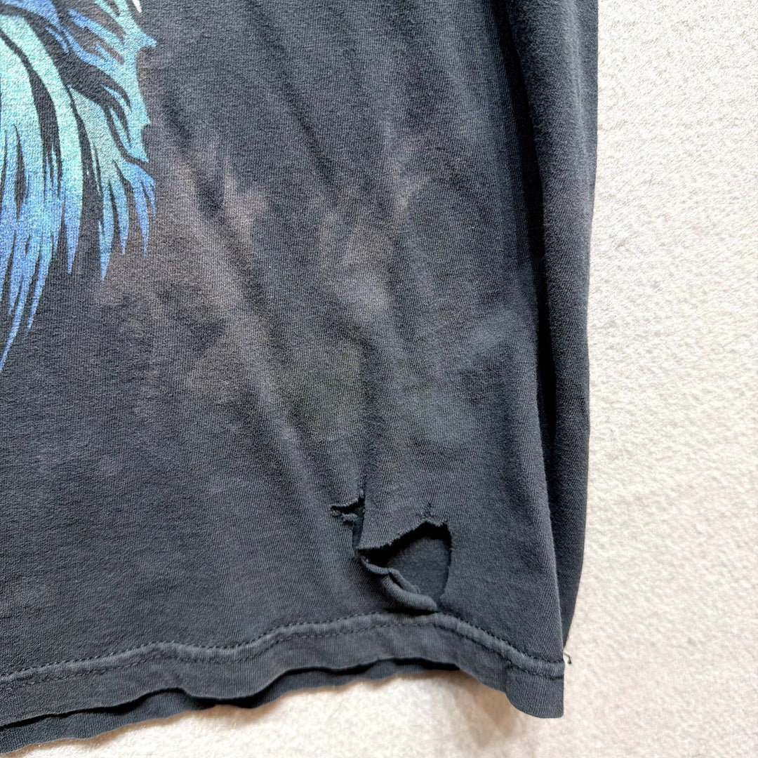 Vintage Avenged Sevenfold Faded And Distressed T Shirt Size Large