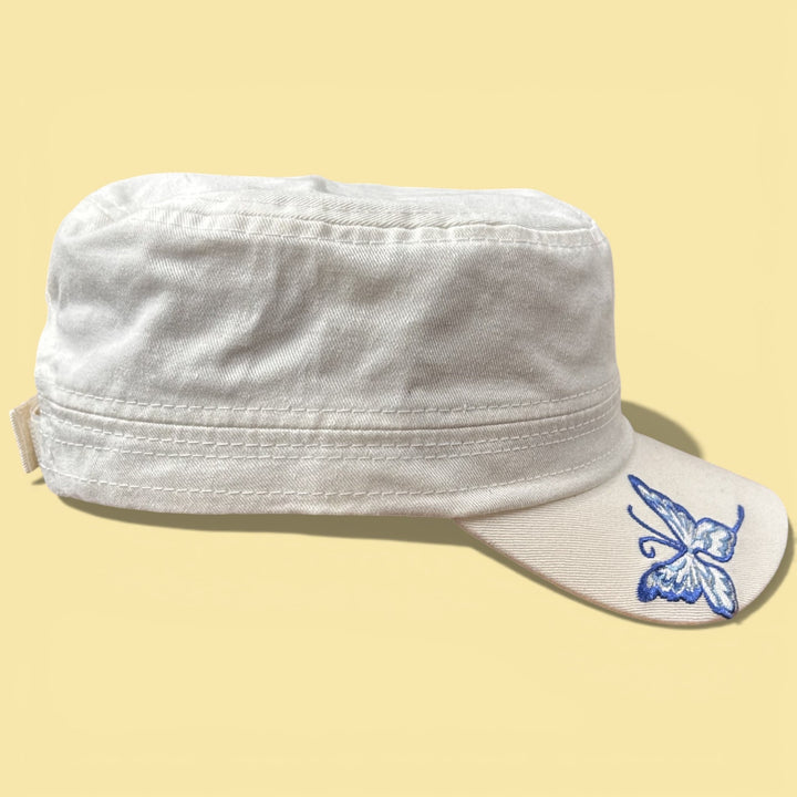 Vintage Y2K Cadet Butterfly Strapback Hat