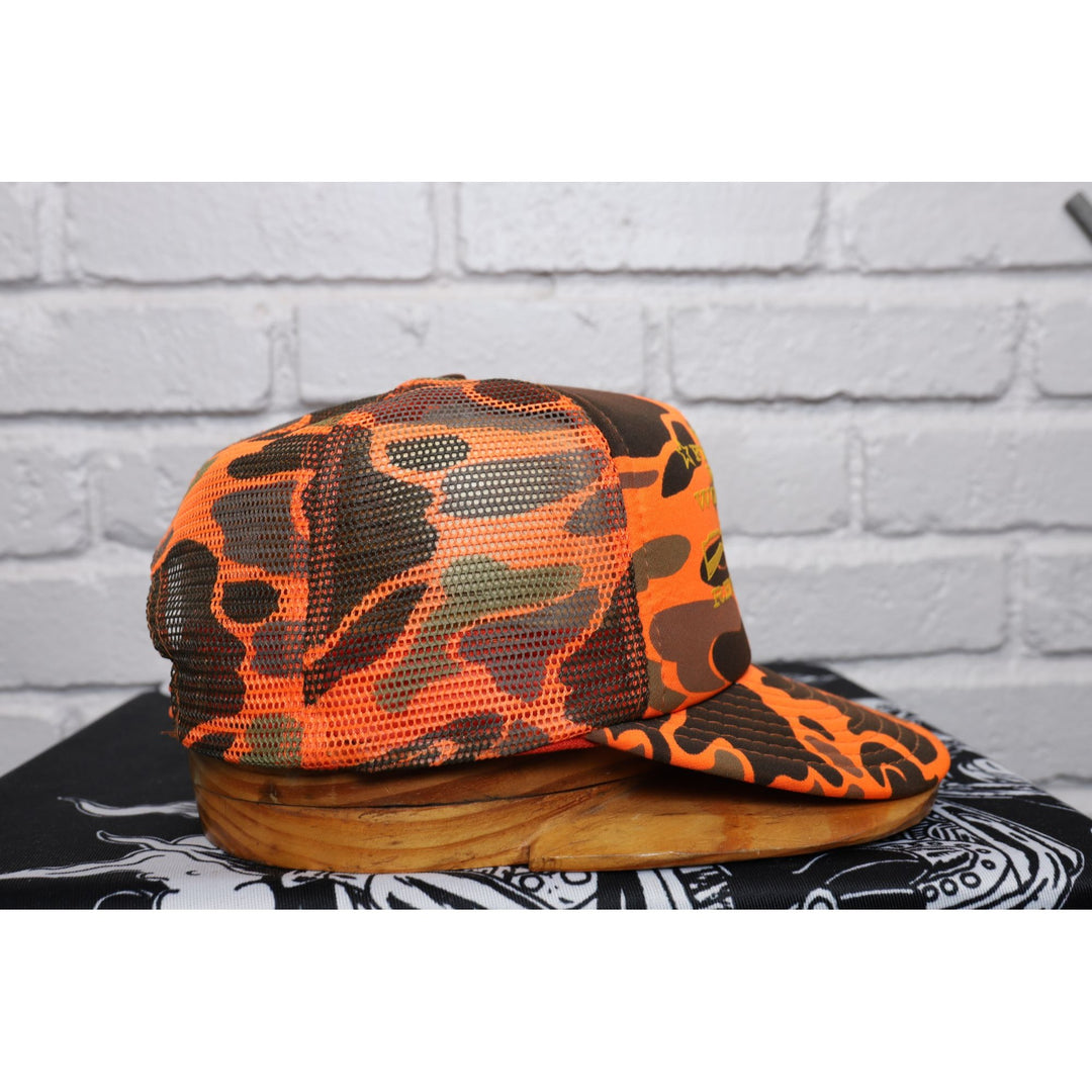 80s Vintage Camo Gun Hat