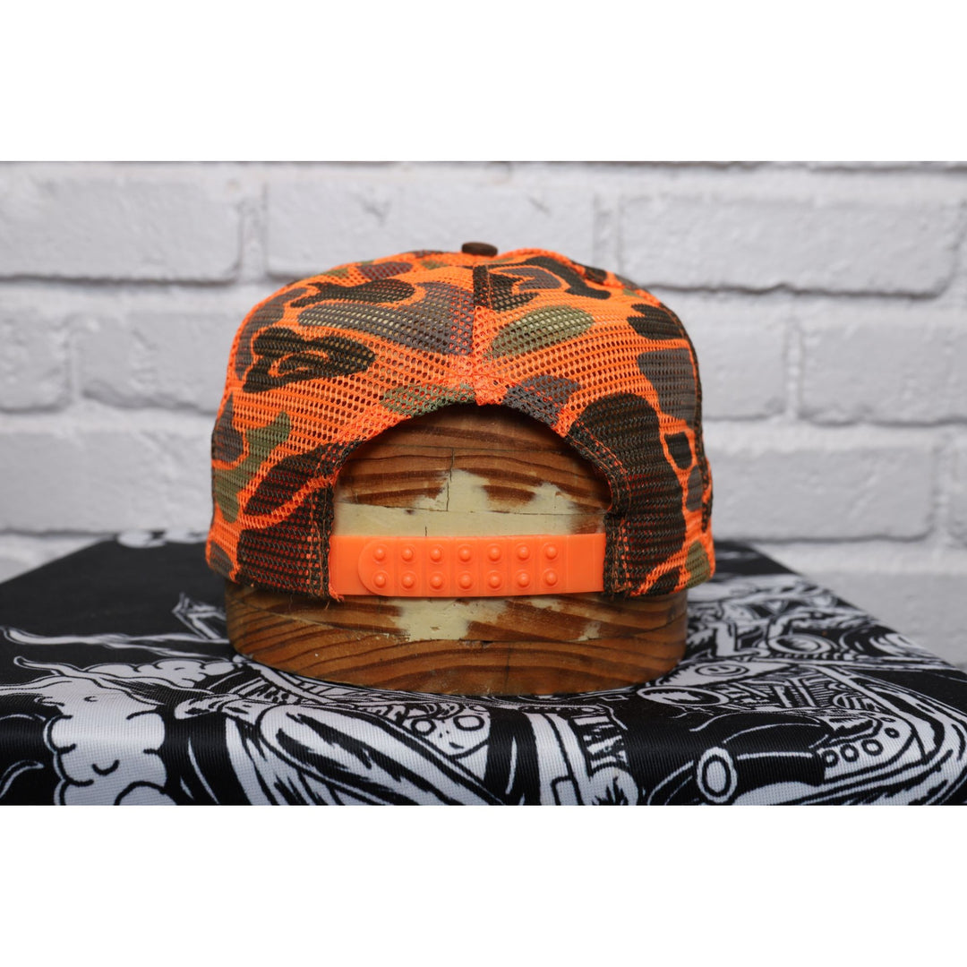 80s Vintage Camo Gun Hat