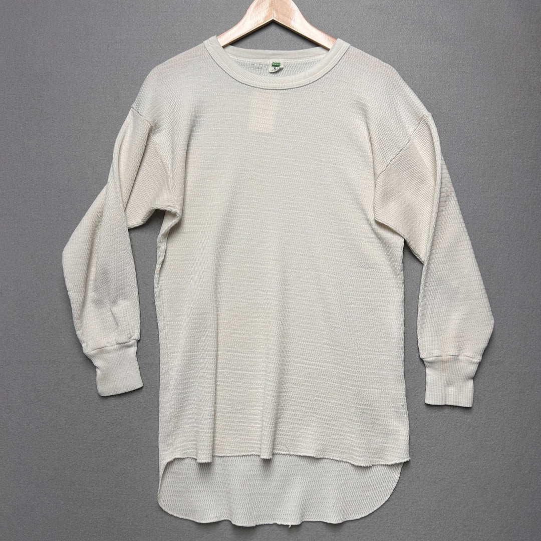 Vintage Hanes Thermal Long Sleeve T Shirt Size XL