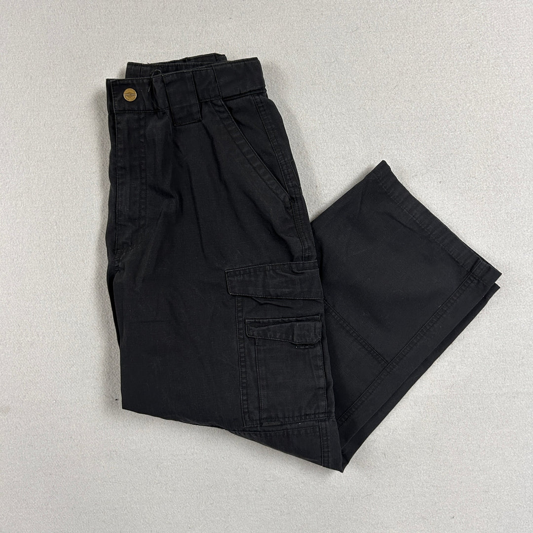 Ripstop Blasck Cargo Pants Size 30