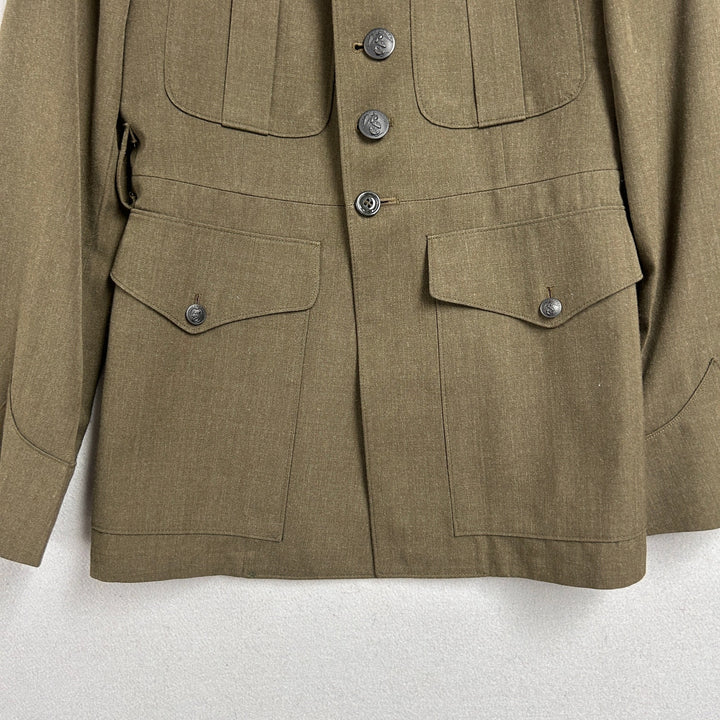 USMC Private First Class Dress Green Jacket No Belt Crown Clothing Size 40S