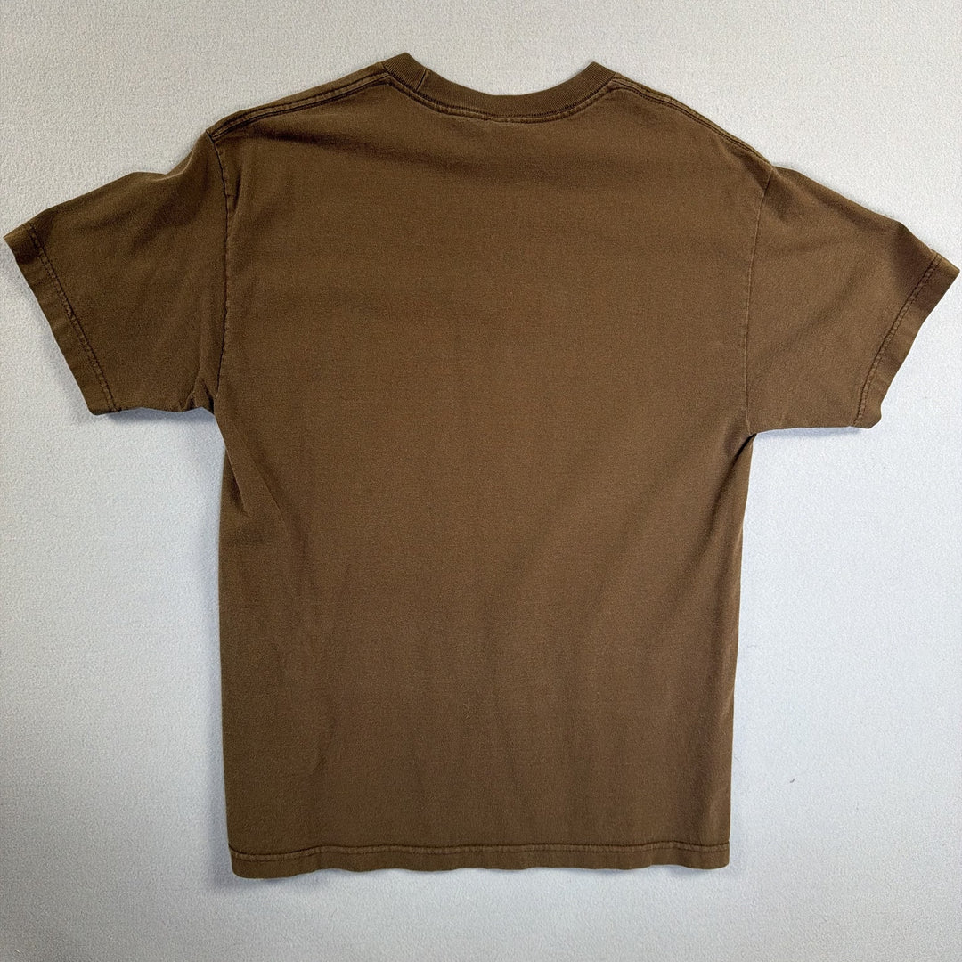 Vintage Arkansas Razorbacks Y2K Brown T Shirt Size Large